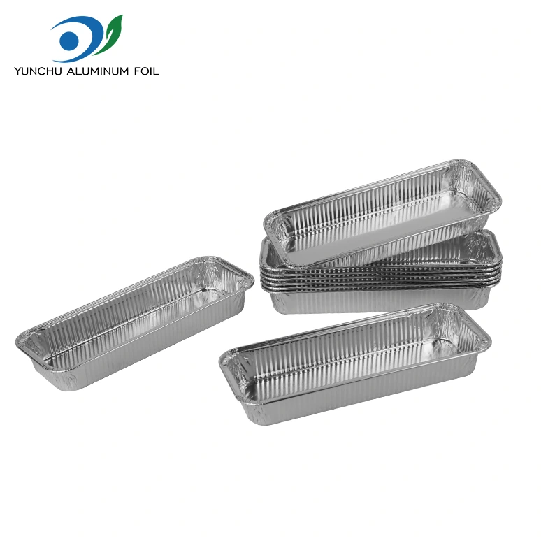 Coimeádáin scragall alúmanaim airgid arán dronuilleogach bácáilte