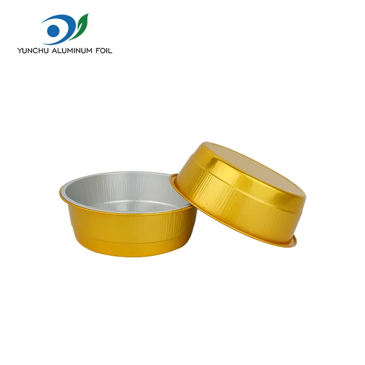 Coimeádáin scragall alúmanaim bhabhta órga indiúscartha