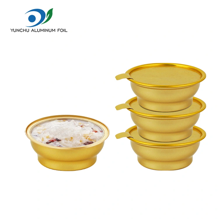 Bosca Takeaway Babhta indiúscartha coimeádáin scragall alúmanaim bhabhla órga beaga Bosca Takeaway Babhta indiúscartha coimeádáin scragall alúmanaim bhabhla órga beaga