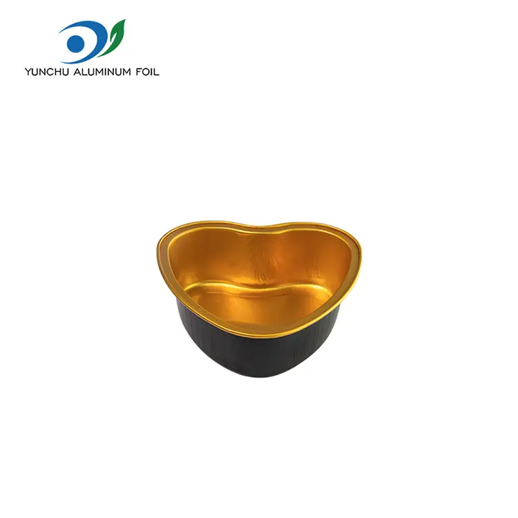 Coimeádáin scragall alúmanaim réidh le cruth croí-chruthach Coimeádáin scragall alúmanaim réidh le cruth croí-chruthach