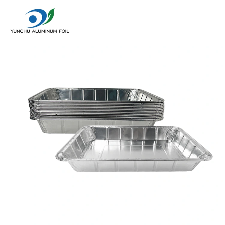 Coimeádáin scragall alúmanaim airgid mór -ghreamaithe éisc grilled