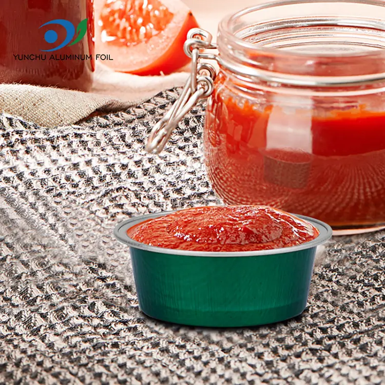 Cupáin bácála milseog bhabhta coimeádáin scragall alúmanaim réidh