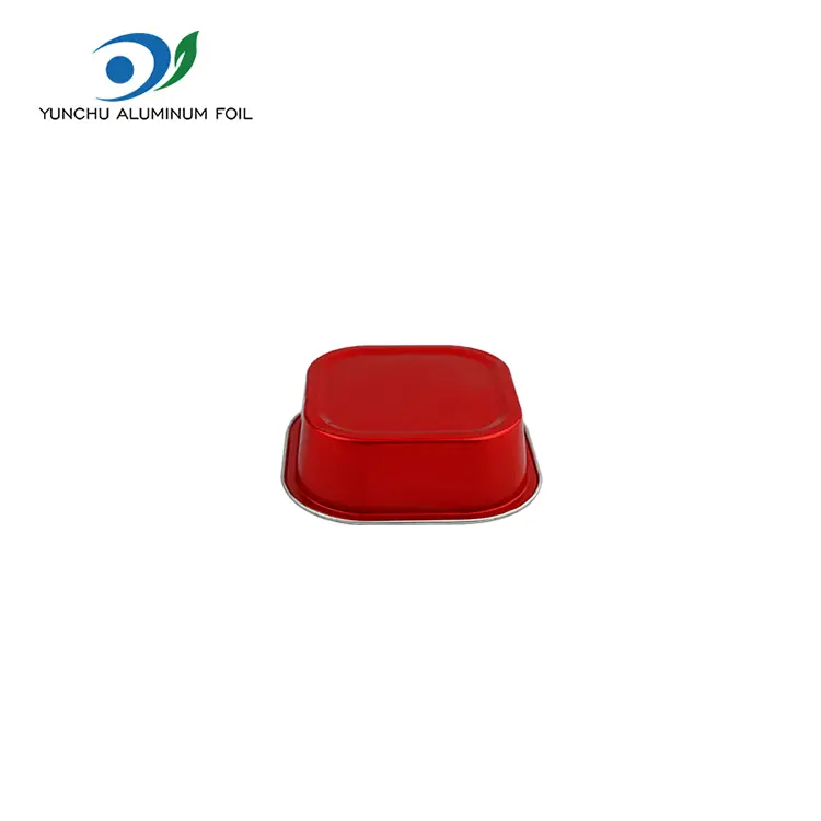 Cearnóg Cearnóg coimeádáin scragall alúmanaim réidh tiubhaithe tiubhaithe